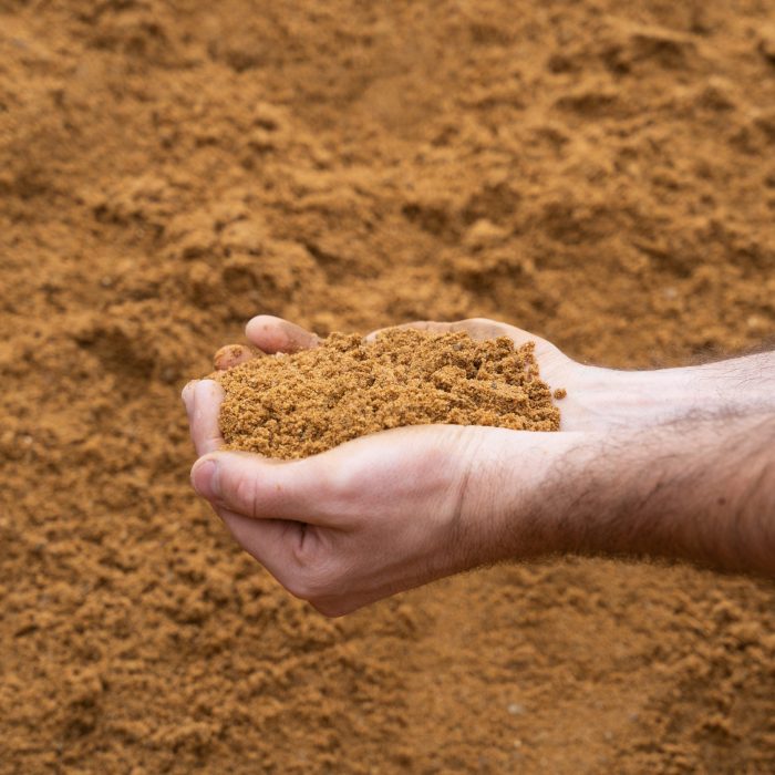 What are the benefits of sharp sand?